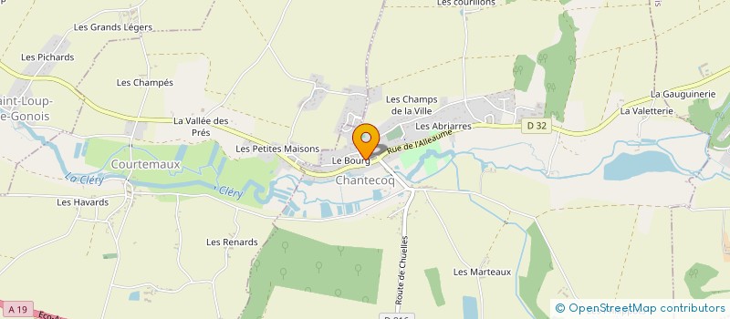 localisation de l'entreprise DREAMSIDE SCI à CHANTECOQ