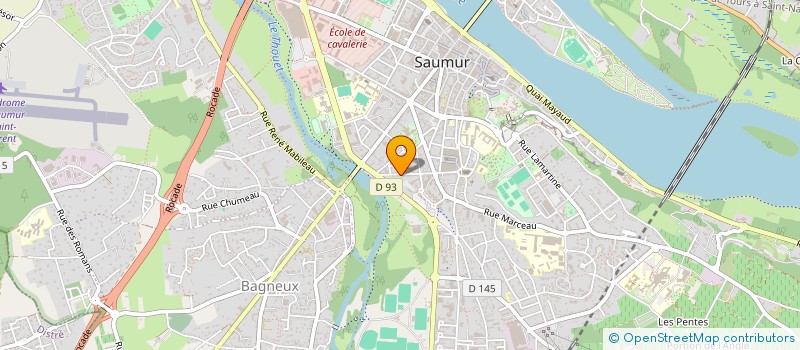 localisation de l'entreprise DREAMSMILE à SAUMUR