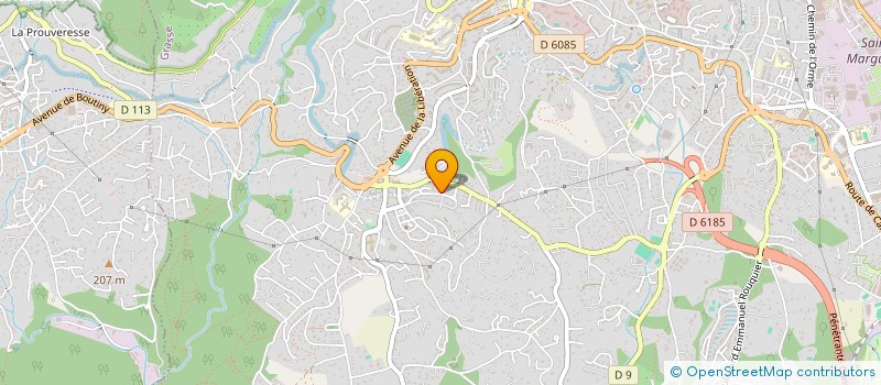 localisation de l'entreprise DREAMSOFT  GRASSE