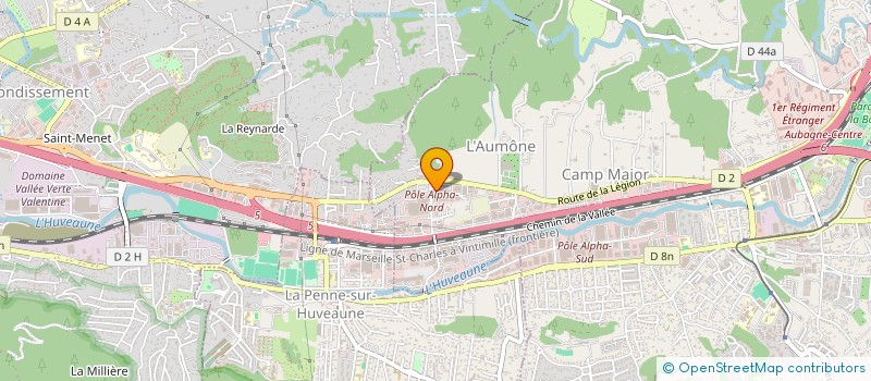 localisation de l'entreprise DREAMSTREET à AUBAGNE