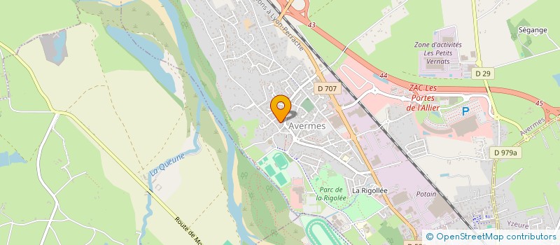 localisation de l'entreprise DREAMSYCLES  AVERMES