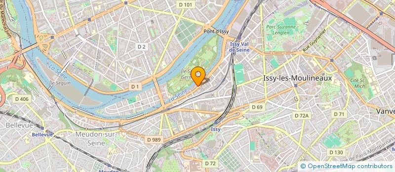 localisation de l'entreprise DREAMTIM à ISSY-LES-MOULINEAUX