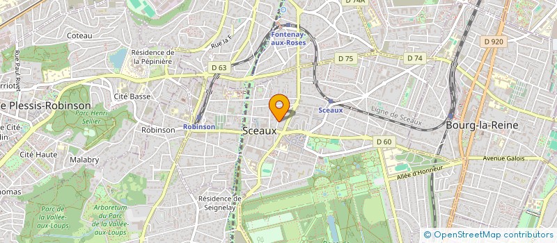 localisation de l'entreprise DREAMTOUCH à SCEAUX
