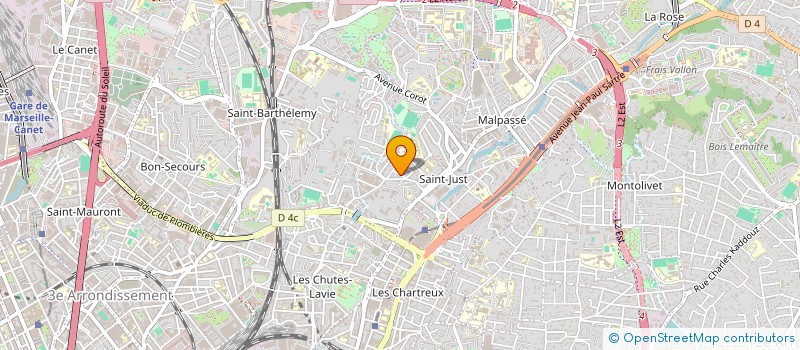 localisation de l'entreprise DREAMUB  MARSEILLE