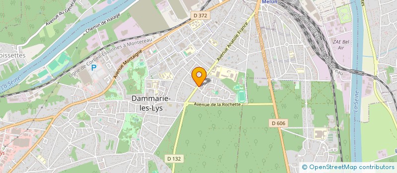 localisation de l'entreprise DREAMVISION à DAMMARIE-LES-LYS