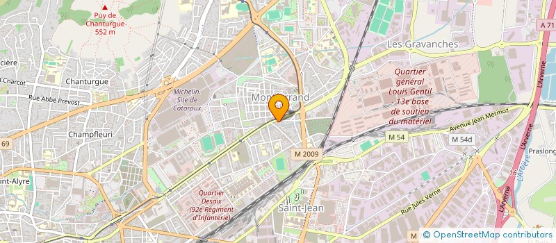 localisation de l'entreprise DREAMWOLKE  CLERMONT-FERRAND