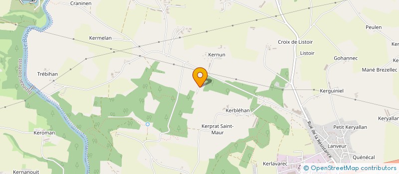 localisation de l'entreprise DREAN TEAM  LANGUIDIC