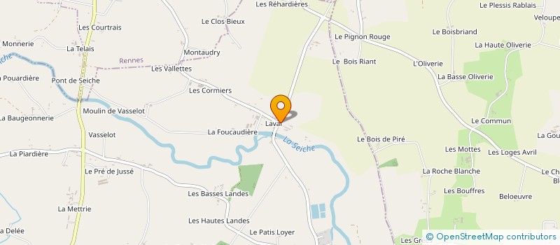 localisation de l'entreprise DREANO C21  LA BAULE-ESCOUBLAC