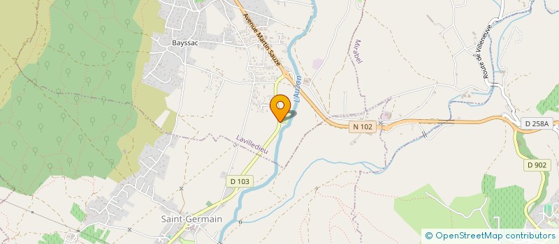 localisation de l'entreprise DREAUXED  LAVILLEDIEU