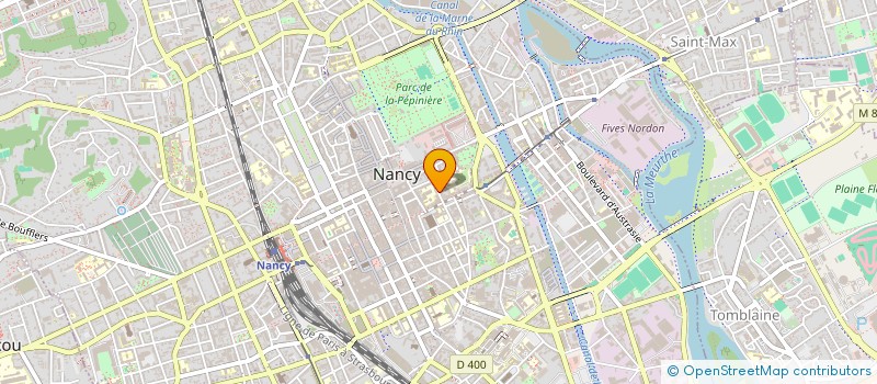 localisation de l'entreprise DRECHES FRANQUIN  NANCY