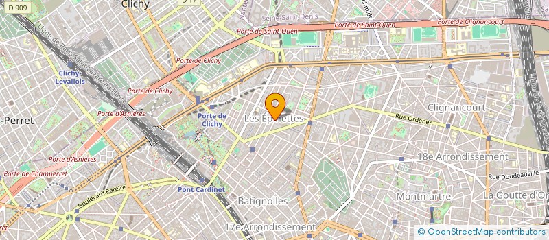 localisation de l'entreprise DREEC SARL  PARIS