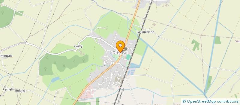 localisation de l'entreprise DREFFEAC EVASION MOTO  DREFFEAC