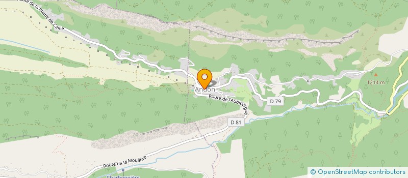 localisation de l'entreprise DREHER à ANDON