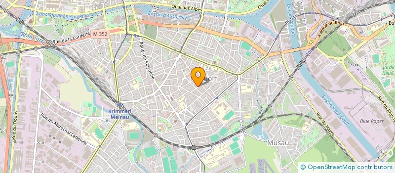 localisation de l'entreprise DREIECK INTERFERENCES à STRASBOURG