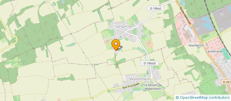 localisation de l'entreprise DREIECK LASERTEC  GEISPITZEN