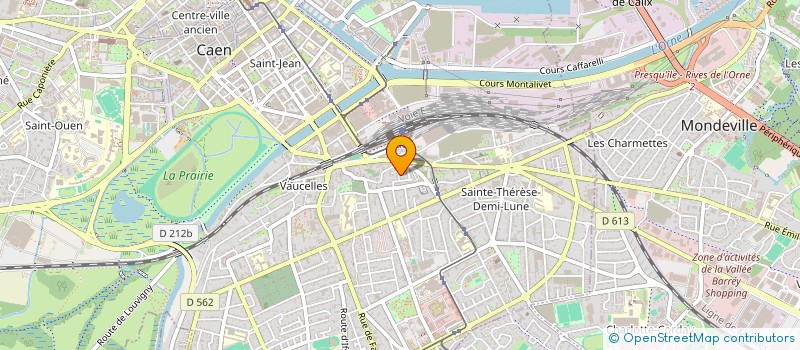 localisation de l'entreprise DREKKS à CAEN