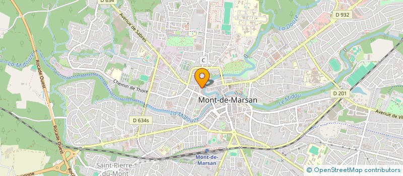 localisation de l'entreprise DRELON - PEIJES DOS SANTOS INDIVISION  MONT-DE-MARSAN