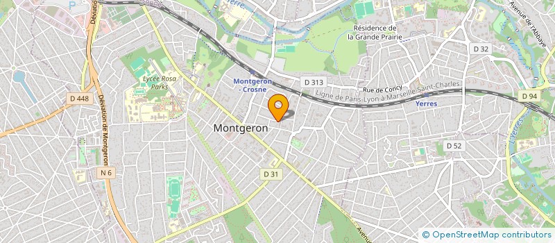 localisation de l'entreprise DREMAR à MONTGERON