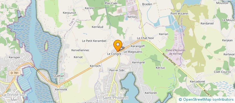 localisation de l'entreprise DREMMWEL  SAINT-PHILIBERT