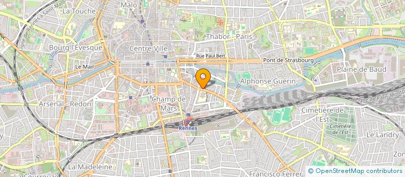 localisation de l'entreprise DREMMWEL DENTAIRE  RENNES