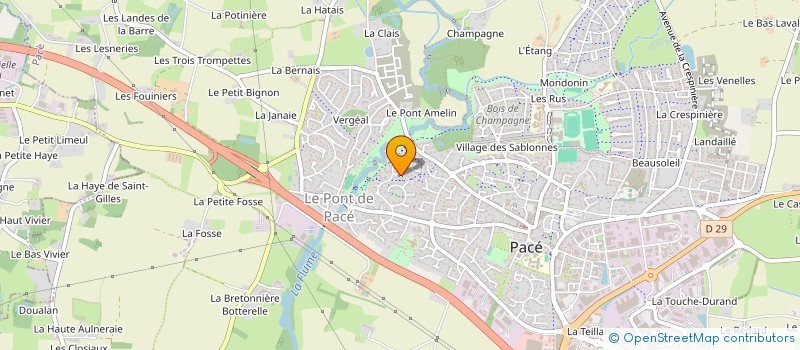 localisation de l'entreprise DRENEC à PACE