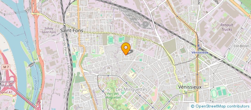 localisation de l'entreprise DRENOV  VENISSIEUX