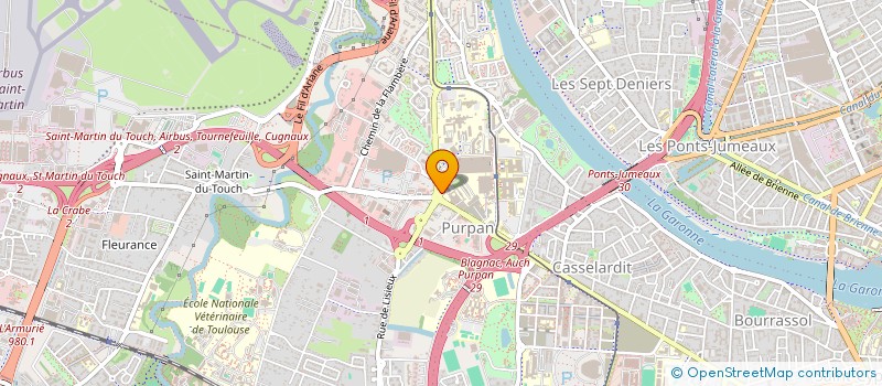 localisation de l'entreprise DREPA 31 à TOULOUSE