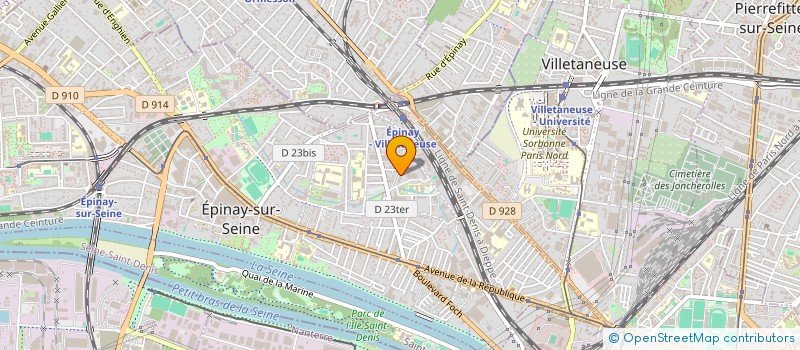 localisation de l'entreprise DREPSPOIR à EPINAY-SUR-SEINE