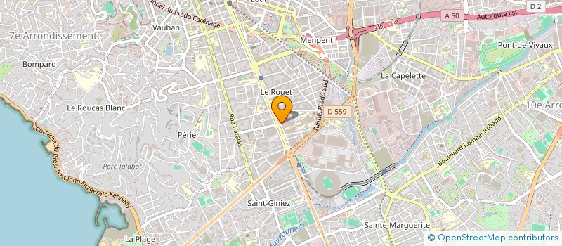 localisation de l'entreprise DRES  MARSEILLE