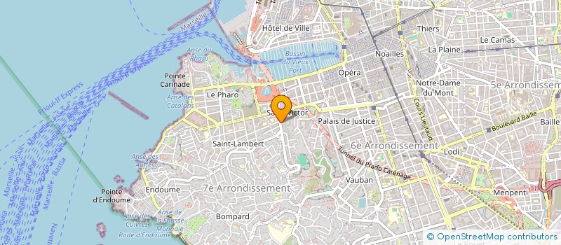 localisation de l'entreprise DRESGO à MARSEILLE