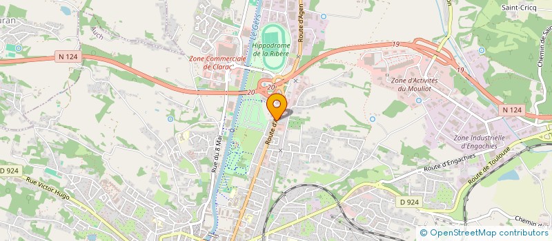 localisation de l'entreprise DRESS CODE AUCH  AUCH