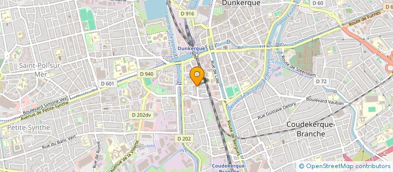 localisation de l'entreprise DRESS JEUNESSE à DUNKERQUE