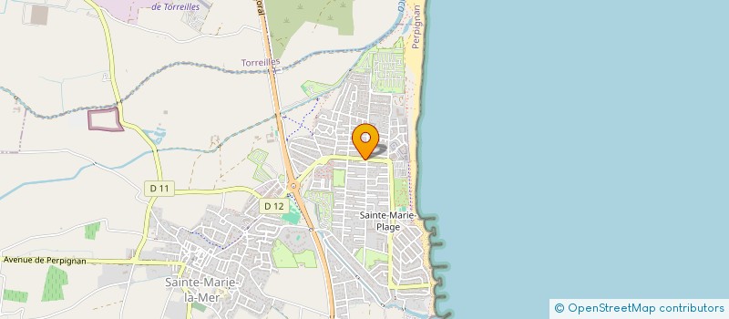 localisation de l'entreprise DRESS-KODD  SAINTE-MARIE-LA-MER