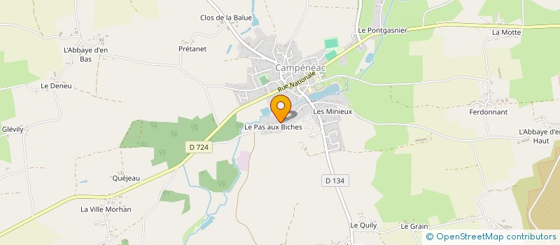 localisation de l'entreprise DRESSAGE HANDI CAP MD à CAMPENEAC