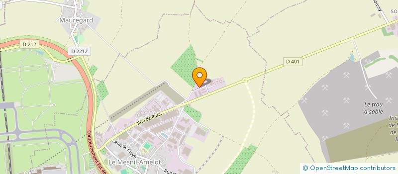 localisation de l'entreprise DRESSIE DRESS  LE MESNIL-AMELOT