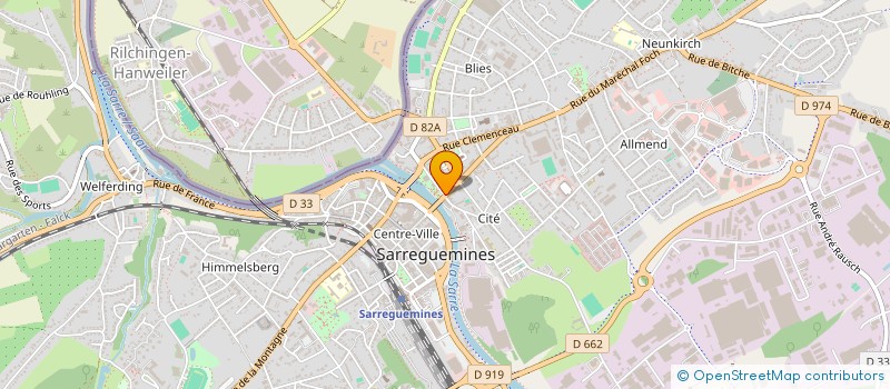 localisation de l'entreprise DRESSKODE à SAVERNE