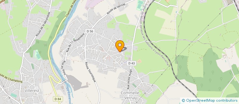 localisation de l'entreprise DRESSME à COMMELLE-VERNAY