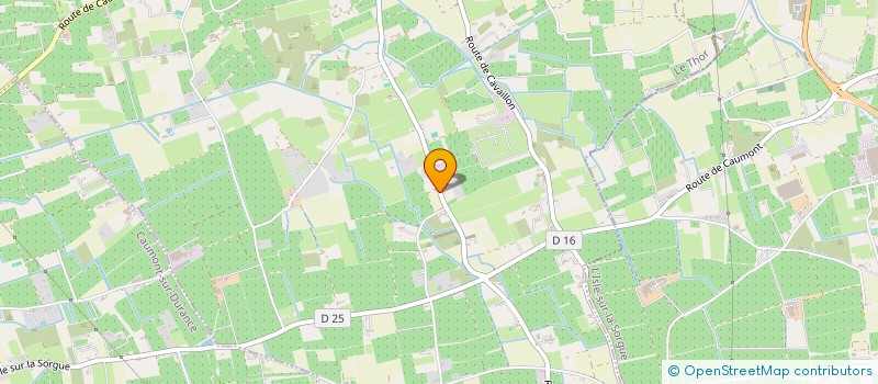 localisation de l'entreprise DREUILLAUD T.P. à LE THOR