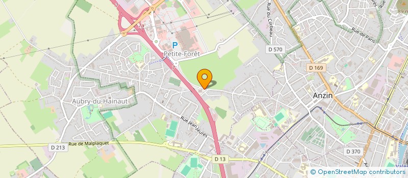 localisation de l'entreprise DREUMONT   PETITE-FORET