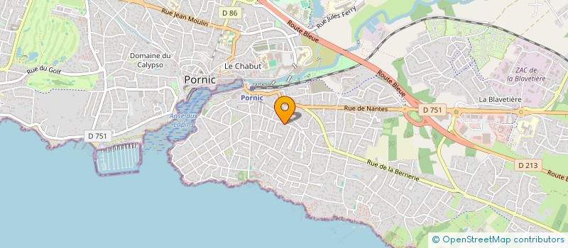 localisation de l'entreprise DREUX  PORNIC