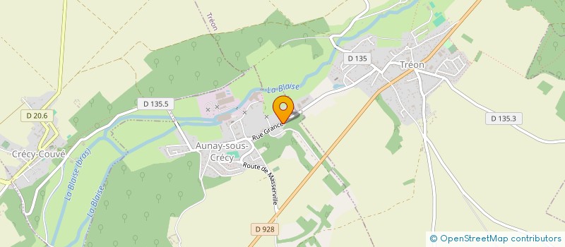 localisation de l'entreprise DREUX ESPACE LOISIRS à OUERRE