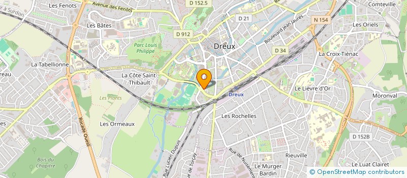 localisation de l'entreprise DREUX PARTICIPATIONS à DREUX