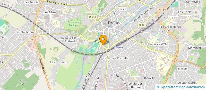 localisation de l'entreprise DREUX PERMIS à DREUX
