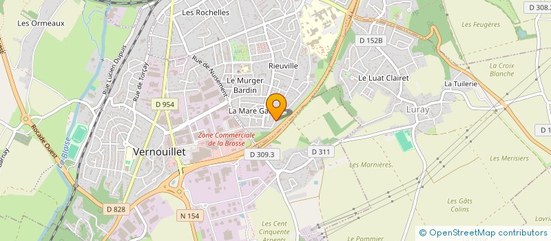 localisation de l'entreprise DREUX POKER CLUB à DREUX