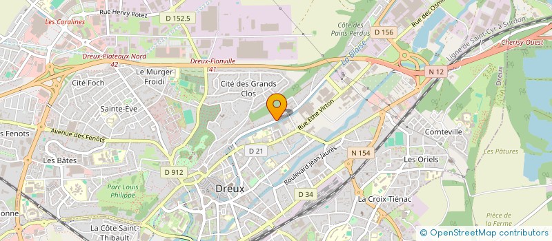 localisation de l'entreprise DREUX STREET COMMUNITY à DREUX