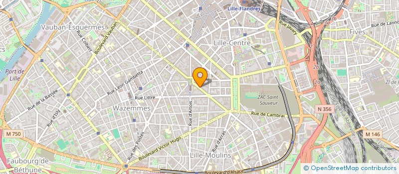 localisation de l'entreprise DREVANA  LILLE