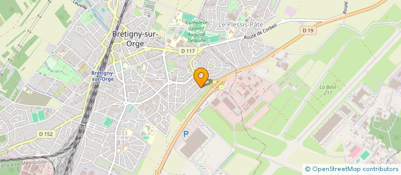 localisation de l'entreprise DREVEL à BRETIGNY-SUR-ORGE