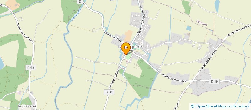 localisation de l'entreprise DREVET MEDIA CANDIEFM  LAMASQUERE