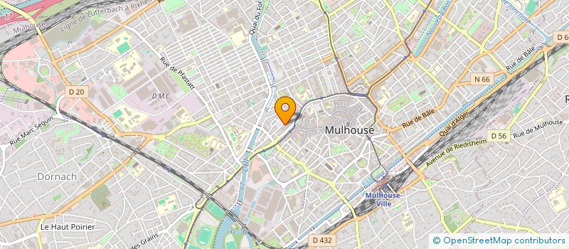 localisation de l'entreprise DREYER SEMBACH ARCHITECTES  MULHOUSE