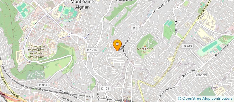 localisation de l'entreprise DRF - DEVELOPPEMENT RIVAL FALEMPIN  MONT-SAINT-AIGNAN